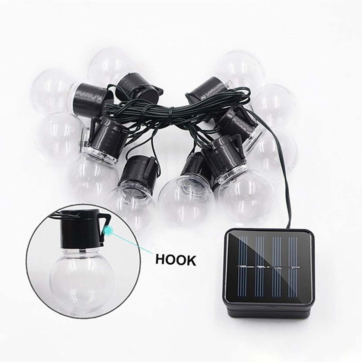 LED Festoon Solar Lights