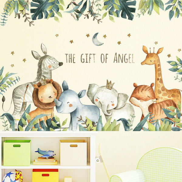 Wall Stickers: Safari 'The gift of Angel' Decal