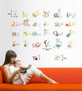 Wall Stickers: Animals Alphabet Decal