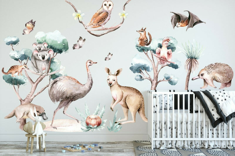 Wall Stickers: Australian Animals Decal