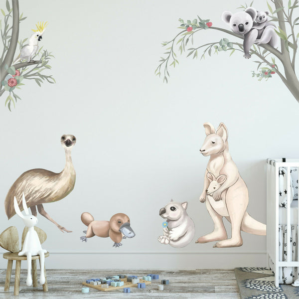 Wall Stickers: Australian Animals 90 x 186