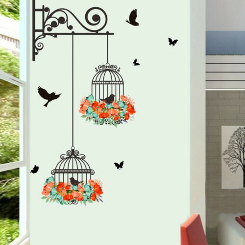 Wall Stickers: Birdcage Decal