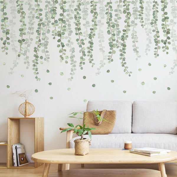 Wall Stickers: Foliage Leaves & Vines Decal