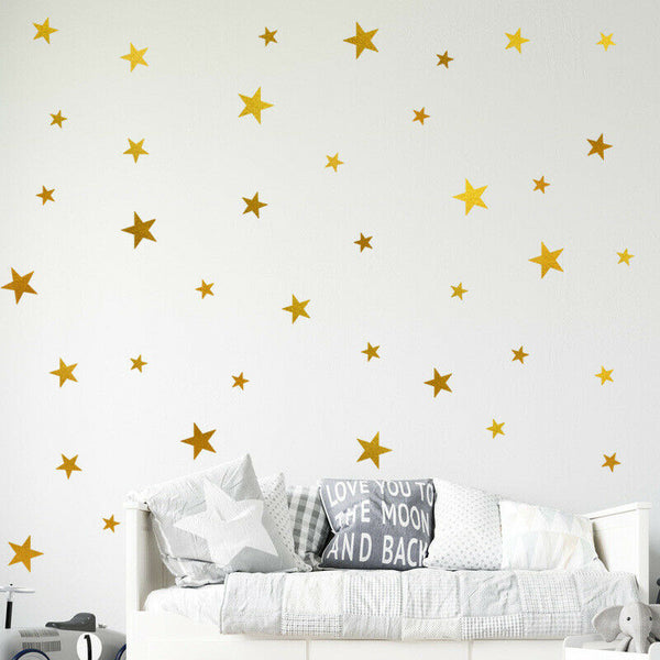 Wall Stickers: Gold Stars Decal