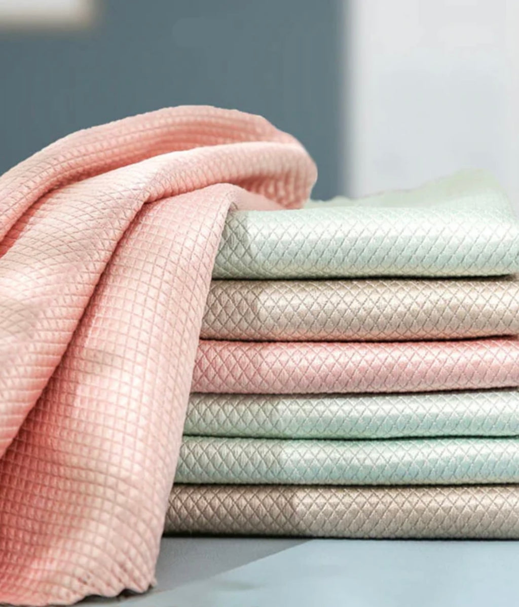 Nano-Scale Microfiber Cleaning Cloths (set of 5)