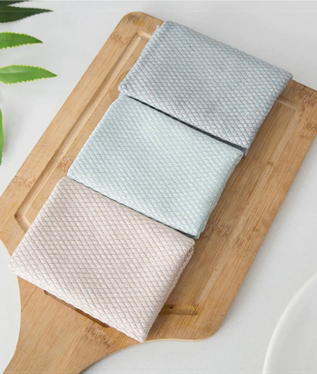 Nano-Scale Microfiber Cleaning Cloths (set of 5)