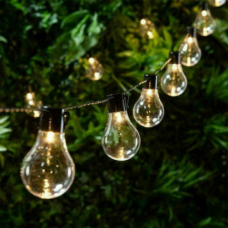 LED Festoon Solar Lights