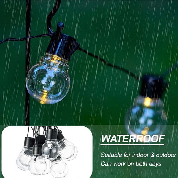 LED Festoon Solar Lights